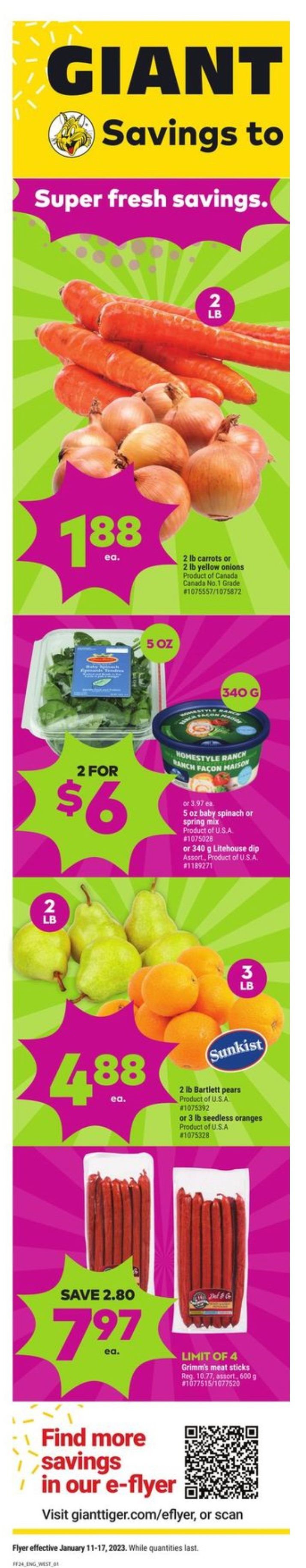 Giant Tiger Weekly Ad Jan 11 Jan 17, 2023