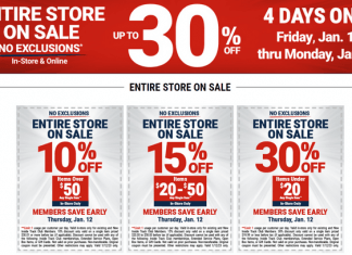 Harbor Freight Four-Day Ad Jan 13 – Jan 16, 2023