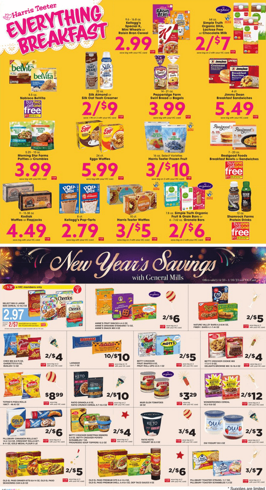 Harris Teeter Weekly Ad Jan 04 Jan 10, 2023
