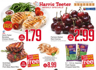 Harris Teeter Weekly Ad Jan 18 – Jan 24, 2023