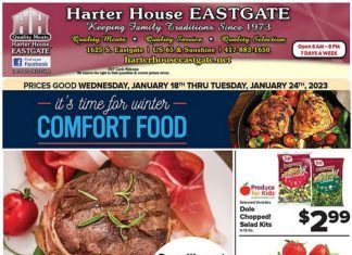 Harter House Weekly Ad Jan 18 – Jan 24, 2023