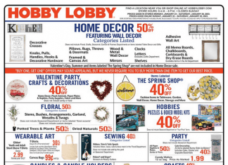 Hobby Lobby Weekly Ad Jan 22 – Jan 28, 2023