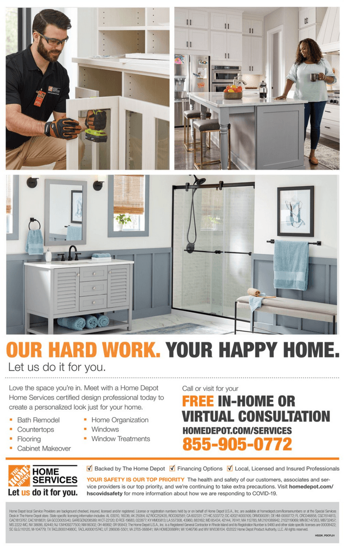 Home Depot Weekly Ad Jan 19 Jan 26, 2023