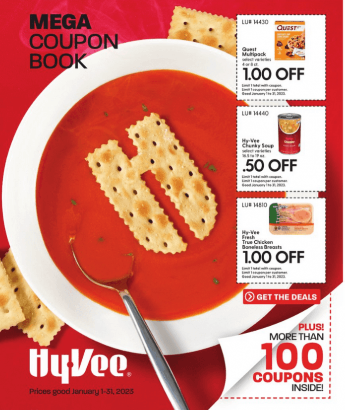 HyVee Mega Coupon Book Jan 01 Jan 31, 2023