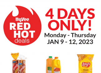Hy-Vee Four-Day Ad Jan 09 – Jan 12, 2023