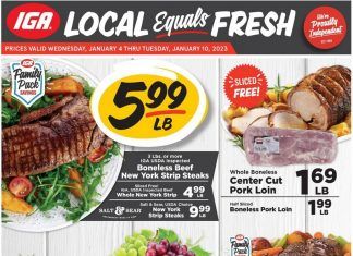 IGA Weekly Ad Jan 04 – Jan 10, 2023