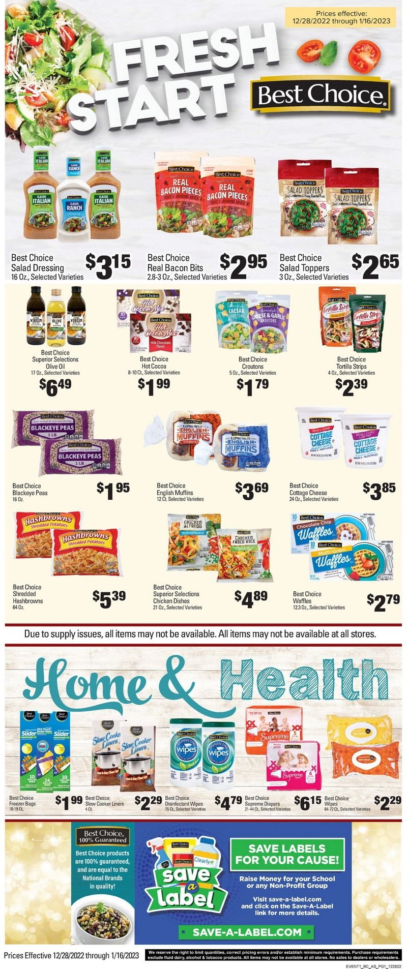 IGA Weekly Ad Jan 04 Jan 10, 2023