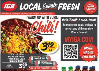 IGA Weekly Ad Jan 18 – Jan 24, 2023