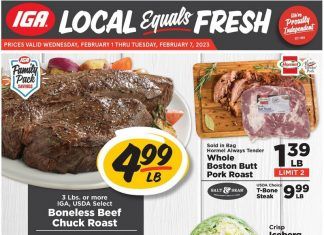 IGA Weekly Ad Feb 01 – Feb 07, 2023