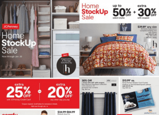 JCPenney Weekly Sale Jan 09 – Jan 16, 2023
