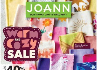 Jo-Ann Weekly Ad Jan 12 – Feb 01, 2023