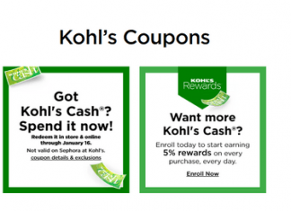 Kohl’s Coupon Ad Until Jan 16, 2023