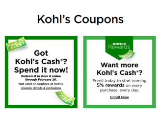 Kohl’s Coupon Ad Until Feb 20, 2023