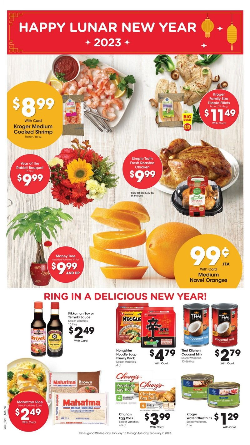 Kroger Weekly Ad Jan 18 Jan 24, 2023