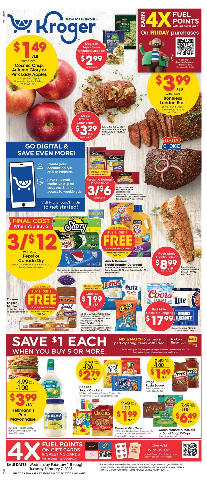 Kroger Weekly Ad Feb 01 Feb 07, 2023