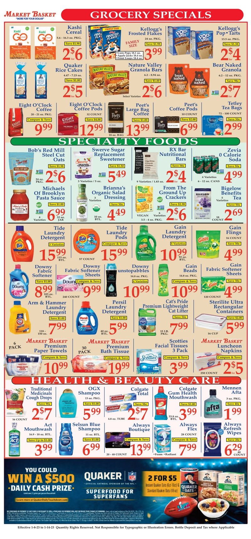 Market Basket Weekly Flyer Jan 08 Jan 14, 2023