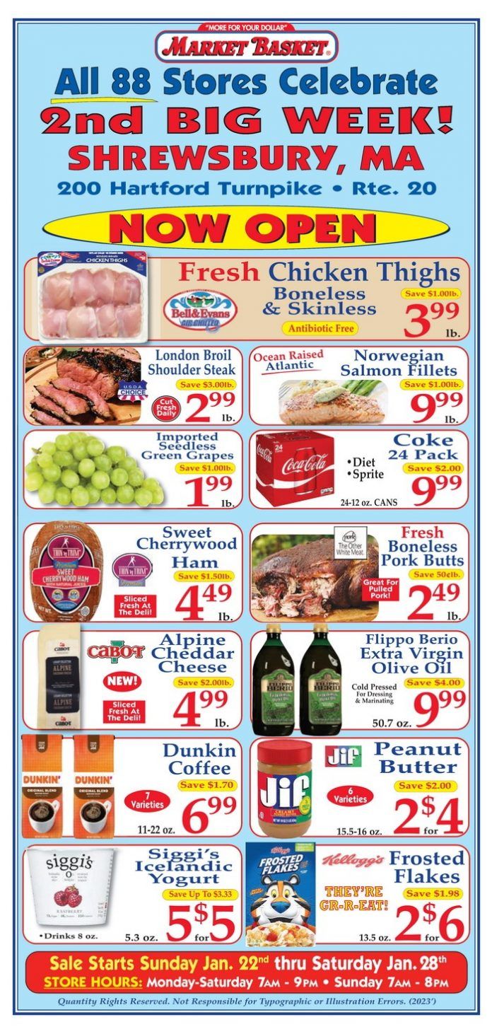 Market Basket Weekly Flyer Jan 22 Jan 28, 2023