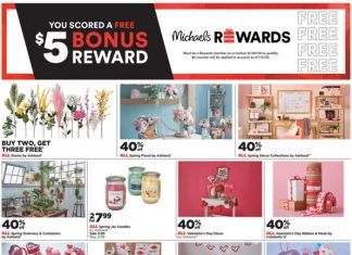 Michaels Weekly Ad Jan 15 – Jan 21, 2023