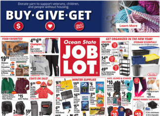 Ocean State Job Lot Weekly Ad Jan 12 – Jan 18, 2023