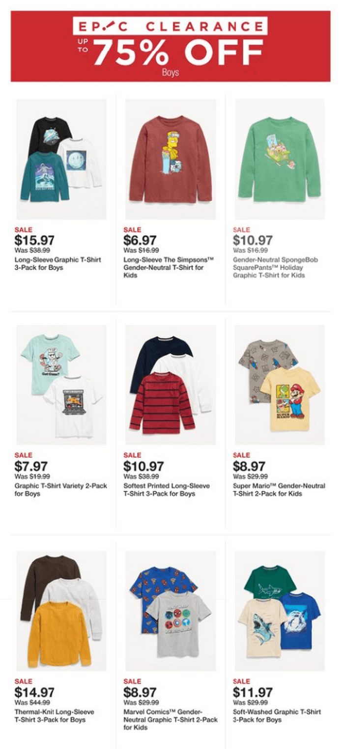 Old Navy Weekly Ad Jan 16 Jan 23, 2023