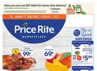 Price Rite Weekly Ad Jan 27 – Feb 02, 2023