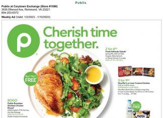 Publix Weekly Ad Jan 02 – Jan 10, 2023