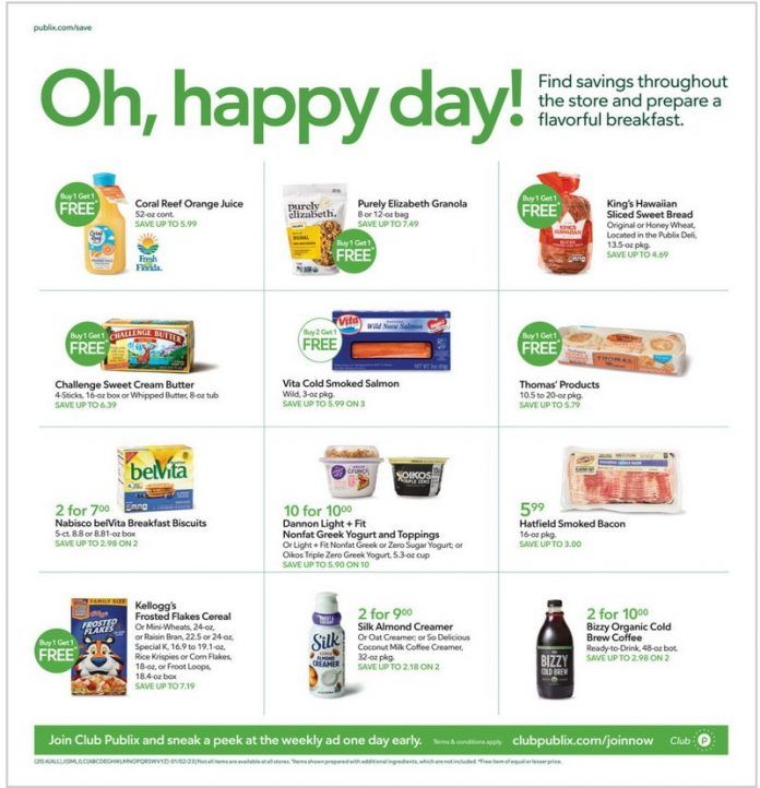 Publix Weekly Ad Jan 02 Jan 10, 2023