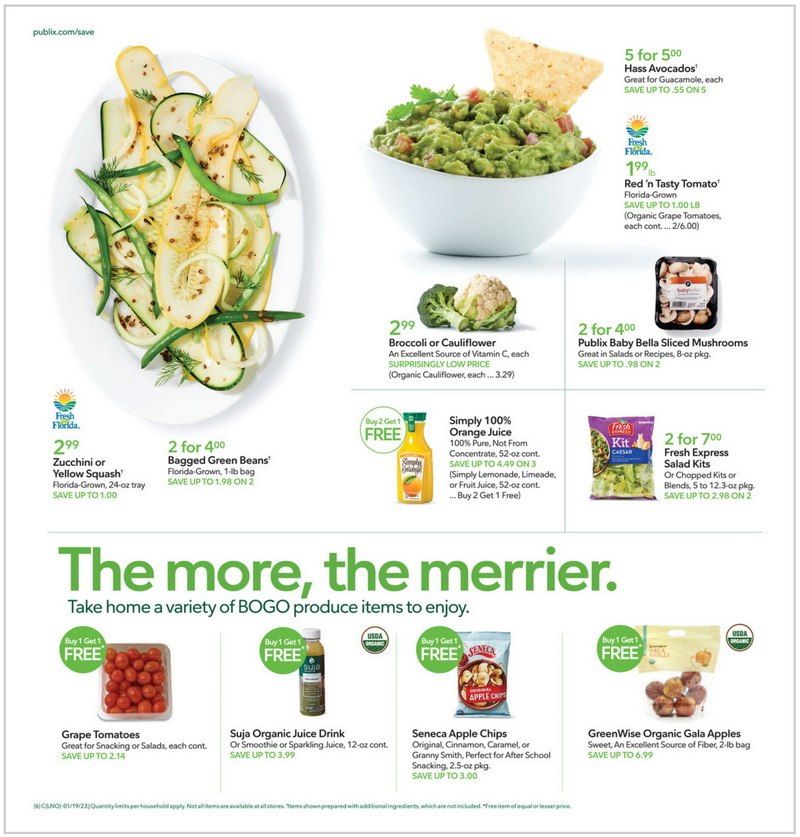 Publix Weekly Ad Jan 18 Jan 24, 2023