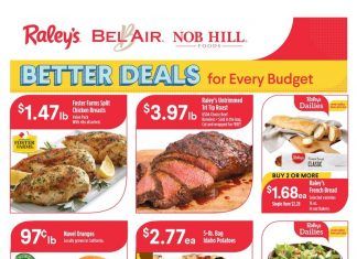 Raley’s Supermarkets Weekly Ad Jan 11 – Jan 17, 2023