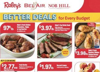 Raley’s Supermarkets Weekly Ad Jan 18 – Jan 24, 2023