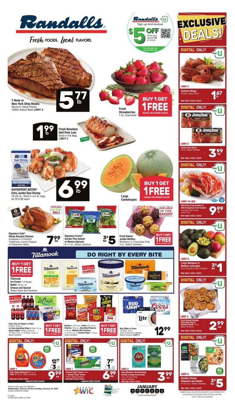 Randalls Weekly Ad Jan 18 Jan 24, 2023