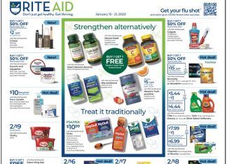 Rite Aid Weekly Ad Jan 15 – Jan 21, 2023