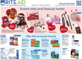 Rite Aid Weekly Ad Jan 29 – Feb 04, 2023