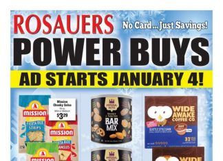 Rosauers Monthly Ad Jan 04 – Jan 31, 2023
