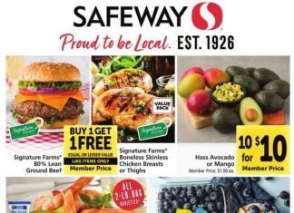Safeway Weekly Ad Jan 04 – Jan 10, 2023