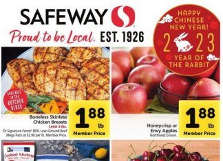 Safeway Weekly Ad Jan 18 – Jan 24, 2023