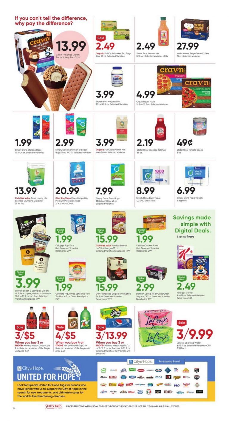 Stater Bros Weekly Ad Jan 11 Jan 17, 2023