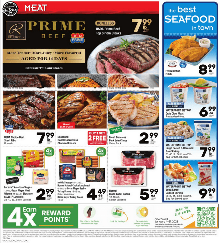 Tom Thumb Weekly Ad Jan 04 Jan 10, 2023