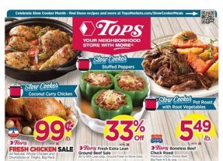 Tops Weekly Ad Jan 15 – Jan 21, 2023