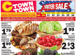 C-Town Weekly Ad Jan 20 – Jan 26, 2023