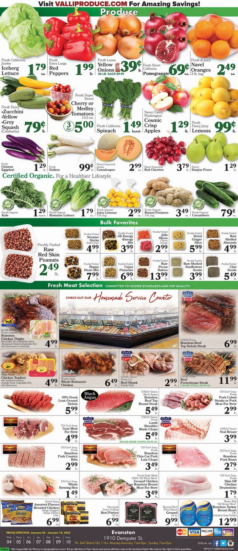 Valli Produce Weekly Ad Jan 04 Jan 10, 2023