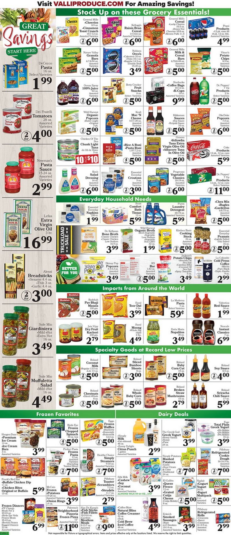 Valli Produce Weekly Ad Jan 18 Jan 24, 2023