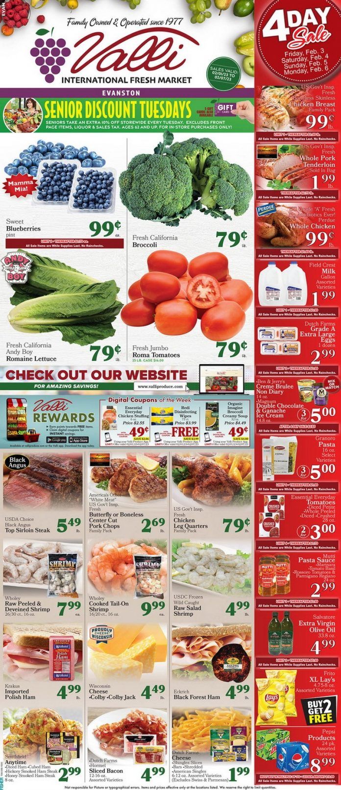 Valli Produce Weekly Ad Feb 01 Feb 07, 2023