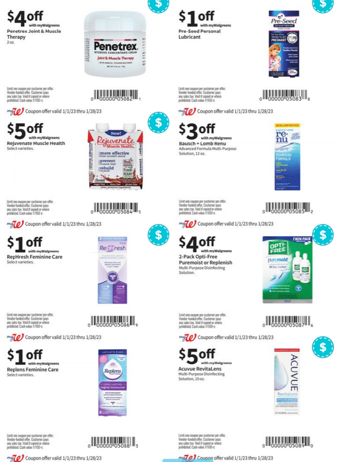 Walgreens January Savings Ad Jan 01 – Jan 28, 2023