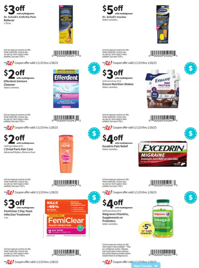 Walgreens January Savings Ad Jan 01 – Jan 28, 2023