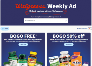 Walgreens Weekly Ad Jan 08 – Jan 14, 2023