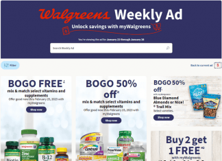 Walgreens Weekly Ad Jan 22 – Jan 28, 2023
