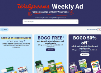 Walgreens Weekly Ad Jan 29 – Feb 04, 2023