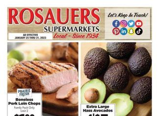 Rosauers Weekly Ad Jan 25 – Jan 31, 2023