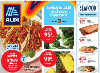 ALDI Weekly Ad Feb 22 – Feb 28, 2023
